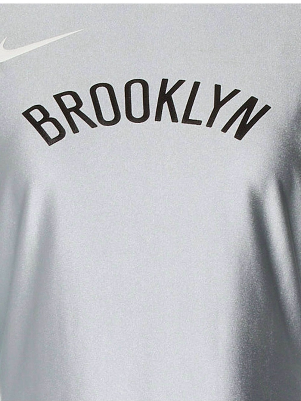 Nike Silver and White 'Brooklyn' Long Sleeve Athletic Top XL - Picture 4 of 8